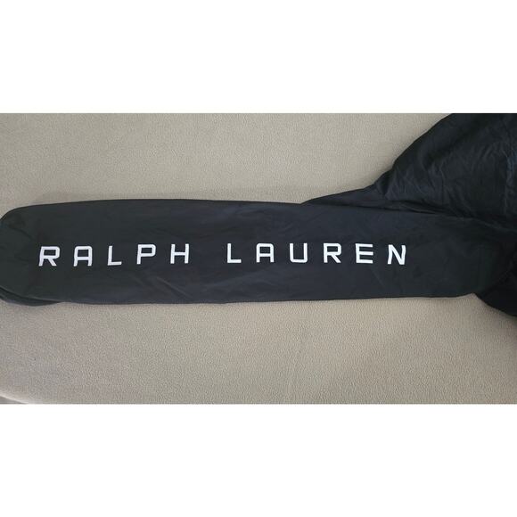 Polo Ralph Lauren Black Windbreaker Jacket with Red Zipper – Men’s Size Small - Picture 4 of 5